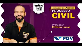 TJRO - FGV - Processo Civil - parte 1