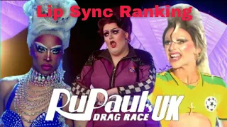 RuPaul's Drag Race UK 2 - Lip Sync Ranking