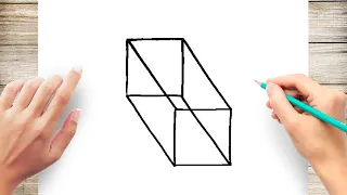 How to Draw Rectangular Prism Step by Step for Kids