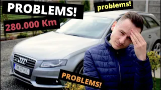 I bought a high mileage Audi A4 - Here are all the problems it has