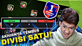 AKHIRNYA! DIVISI 1 IS REAL BRO PAKE FORMASI INI! Gameplay eFootball 2024 Mobile