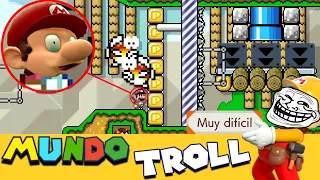 TROLLEOS QUE PARECEN NO TENER SOLUCIÓN??? - SUPER MUNDOS TROLL - SMM2 - ZetaSSJ