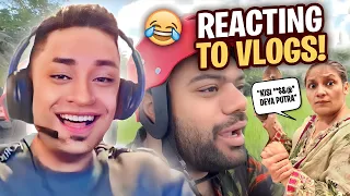 REACTING TO PAKISTANI VLOGGERS AGAIN 😂 ft DUCKY BHAI & BABA OP - MRJAYPLAYS