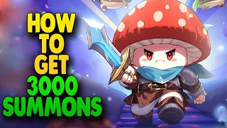 Legend of Mushroom How To Get 3000 Free Summons - Simple Guide