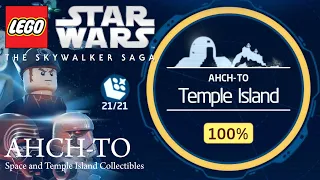LEGO The Skywalker Saga - Ahch-To (Space and Temple Island) All Open World Collectibles 100%