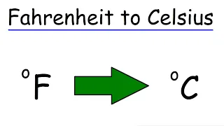 How To Convert Fahrenheit To Celsius