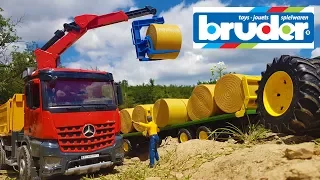 BRUDER TOYS best of TRUCKS AND TRACTORS!