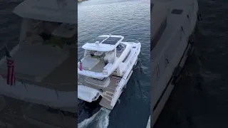 Leopard 46 PC Catamaran Miami Beach 🏖 #viral #trendingshorts #trading