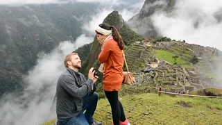 Best Proposal Ever - Machu Picchu Surprise