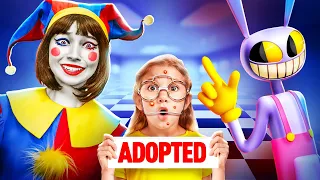 Pomni & Jax became my PARENTS?! 😱 Digital Circus Nanny in real life | Parenting Hacks & Gadgets!