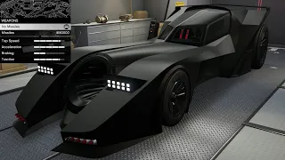 GTA 5 - Past DLC Vehicle Customization - Grotti Vigilante (Batmobile)