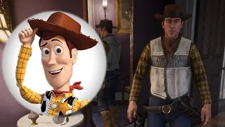 WOODY (TOY STORY) IN RED DEAD ONLINE