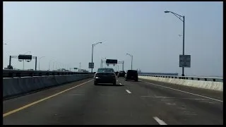 Hampton Roads Bridge-Tunnel eastbound