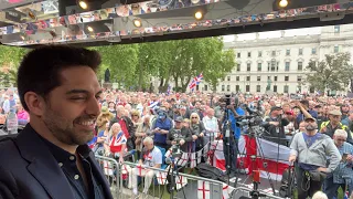 🚨LIVE: Mahyar Tousi Speaks To British Patriots Outside Parliament