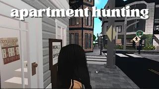 🤍 living alone in a car + apartment hunting | living alone series | Bloxburg RP | Roblox