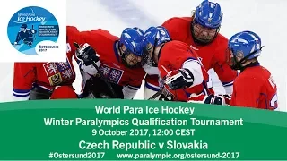 Czech Republic v Slovakia | PyeongChang 2018 Qualification Tournament | Ostersund