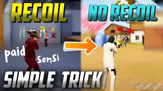 Best Secret No Recoil Setting For Free Fire PC Auto Headshot | Bluestacks 5 | Msi 5