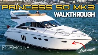 Princess 50 MK3 Walkthrough - You can buy OUTSTANDING luxury for under £440k!