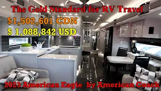 King of the Coaches - 2023 American Eagle 45K Luxury Diesel Motorhome