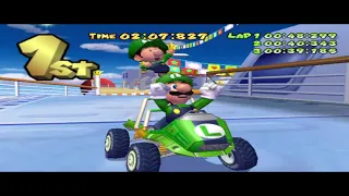 MARIO KART: DOUBLE DASH!! (GAMECUBE) ALL CUP TOUR 150CC  10-9 21