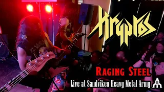 Kryptos - Raging Steel (live @ Sandviken Heavy Metal Army)