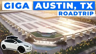 Tesla Model Y Road Trip to Giga Texas in Austin | S2:E3