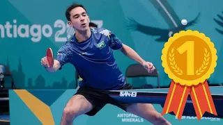 Hugo Calderano é Medalha de Ouro para Brasil no PAN-AMERICANO