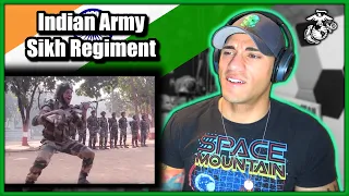 US Marine reacts to the Indian Army Sikh Regiment