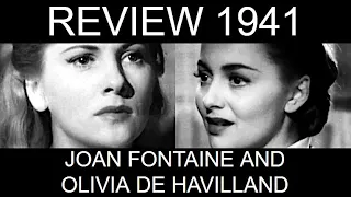 Best Actress 1941, Part 5: Joan Fontaine in "Suspicion" & Olivia de Havilland in "Hold back the Dawn