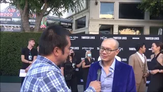 Raymond Phathanavirangoon Interview at Prime Video's Thirteen Lives Carpet Premiere