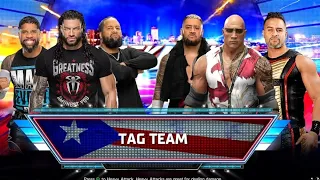 The Bloodline Vs. The New Bloodline | six man elimination tag team match | WWE 2K24