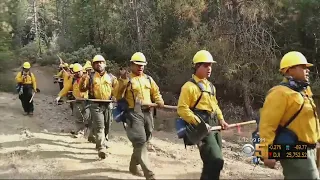 Samoan Firefighters Raise Spirits On Fire Lines With Song