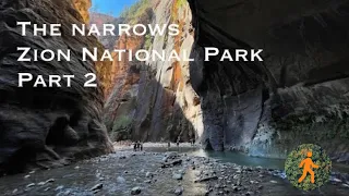 The Narrows at Zion National Park - Silent Hike - 4K