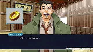 Showing Gumshoe My Attorney's Badge