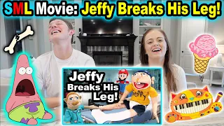 SML MOVIE: JEFFY BREAKS HIS LEG! *REACTION*