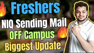 NIQ Biggest Mass Hiring Update | OFF Campus Drive For 2024 , 2023 , 2022 Batch Hirings | Fresher