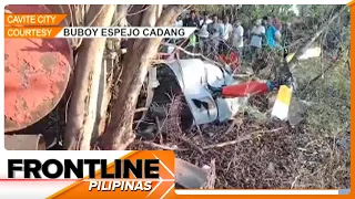 Training helicopter ng PH Navy, bumagsak malapit sa Cavite City public market | Frontline Pilipinas