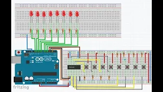 Arduino'da Giriş Çoklama / Paralel Giriş Seri Çıkış Shift Register-74HC165