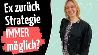 Warum die gleiche Ex zurück Strategie IMMER funktionieren kann!