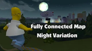 The Simpsons Hit & Run - Fully Connected Map Mod - Night Variation by Sparrow