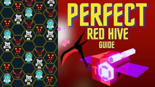 Bee Swarm Simulator - The New *PERFECT* Red Hive (Full Guide)