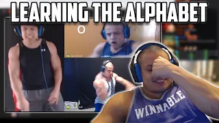 TYLER1 REACTS TO LEARN THE ALPHABET WITH TYLER1