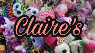 Claire’s Beanie Boo Collection | I Have Every Single One !