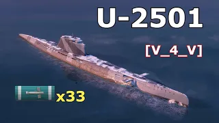 World of WarShips U-2501 - 4 Kills 219K Damage