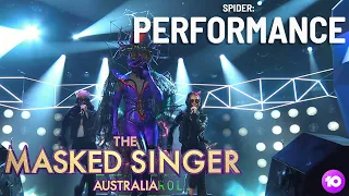 Spider Performs: It’s A Long Way to the Top... | Season 1 Ep 4 | The Masked Singer Australia