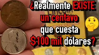 "El Penny millonario" El centavo más valioso del mundo 💰 Centavo de 1943 y 1944 (acero y cobre)