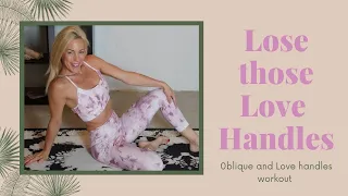 12 MIN OBLIQUES and LOVE HANDLES WORKOUT | LOSE THOSE LOVE HANDLES WITH THIS WORKOUT