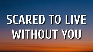 Morgan Wallen - Scared to Live Without You (Lyrics)