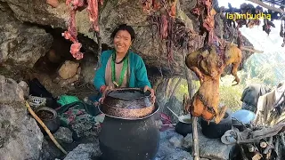 this is happy part of Nepali mountain life || lajimbudha ||