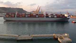 Barcelona Port - Time lapse